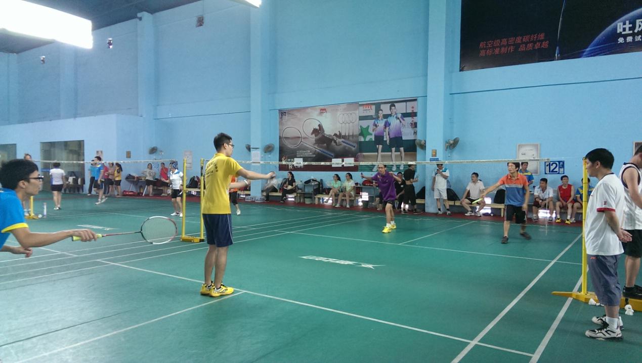 羽毛球比賽現(xiàn)場